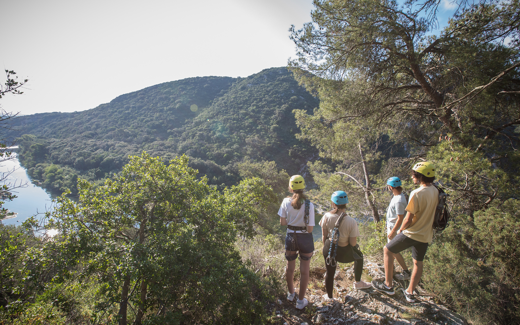 Via Ferrata dans le Gard entre Uzès et le Pont du Gard
